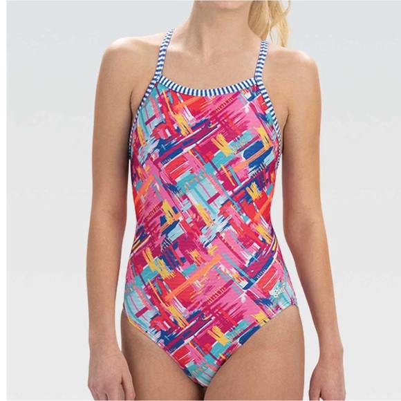 DOLFIN Uglies Basket Case One Piece Size 30 - Picture 1 of 4